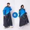 BrightDay-武士雙拉鍊斜開式雨衣-一件式連身雨衣推薦