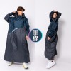 BrightDay-武士雙拉鍊斜開式雨衣-一件式連身雨衣推薦